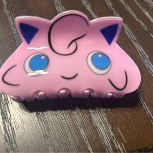 Pokemon Pink Jigglypuff Hair Clip
